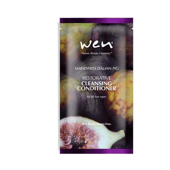 Wen Mandarin Italian Fig Rice Protein 2oz Restorative Cleansing Conditioner - Picture 1 of 3